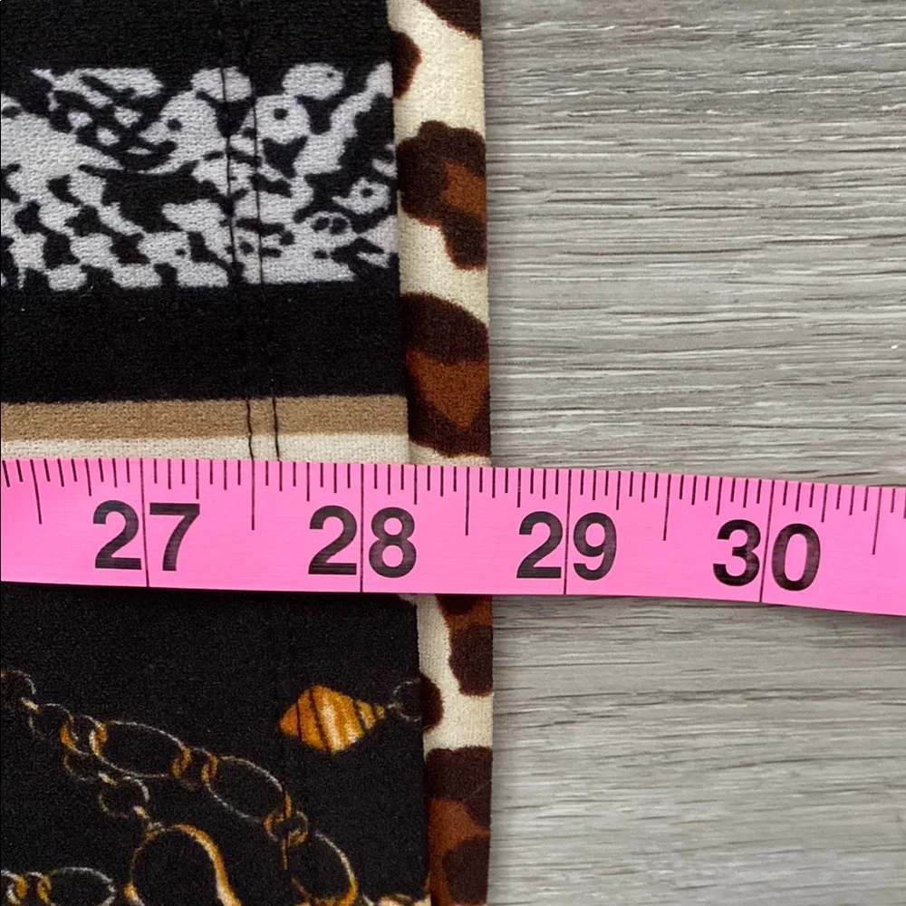 🍯C Est. 1946 Black and White Mixed Print Knee-Length Pencil Skirt - Picture 5 of 5